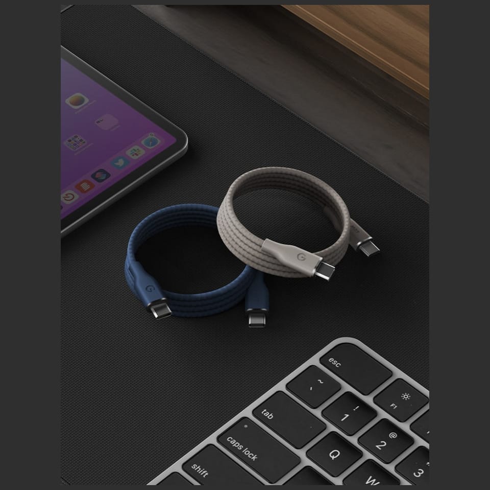 Kabel Energea Helix 60 USB-C do USB-C    magnetyczny 480Mbps 60W 1.5m różowy