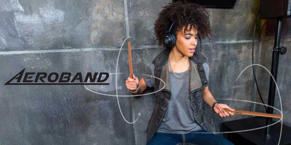 Przenośna perkusja elektroniczna         AeroBand PocketDrum 2 Max