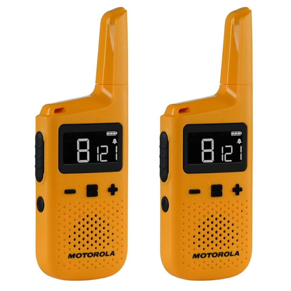 Zestaw Walkie Talkie Motorola T72 UDS    2szt pomarańczowy