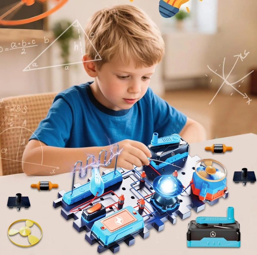 Zestaw doświadczalny Do Eksperymentów Naukowych Zabawka Naukowa Eksperyment Obwód Elektroniczny