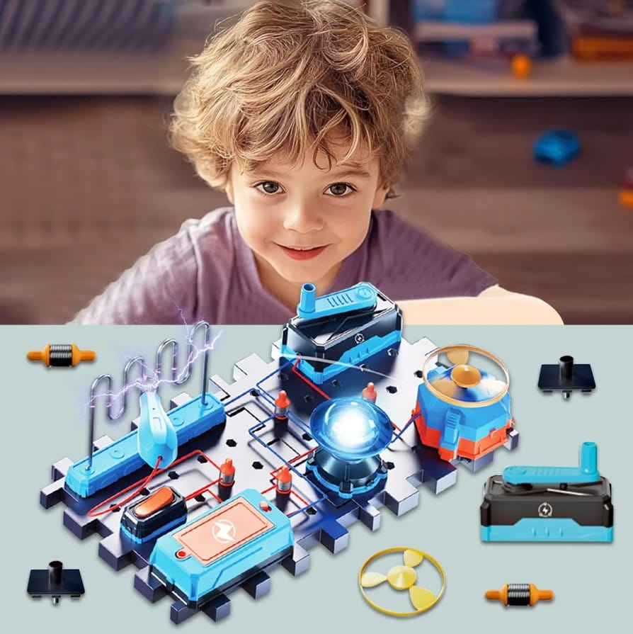 Zestaw doświadczalny Do Eksperymentów Naukowych Zabawka Naukowa Eksperyment Obwód Elektroniczny