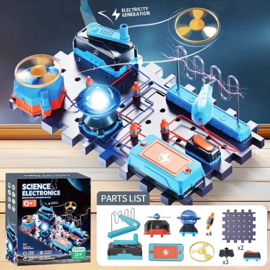 Zestaw doświadczalny Do Eksperymentów Naukowych Zabawka Naukowa Eksperyment Obwód Elektroniczny
