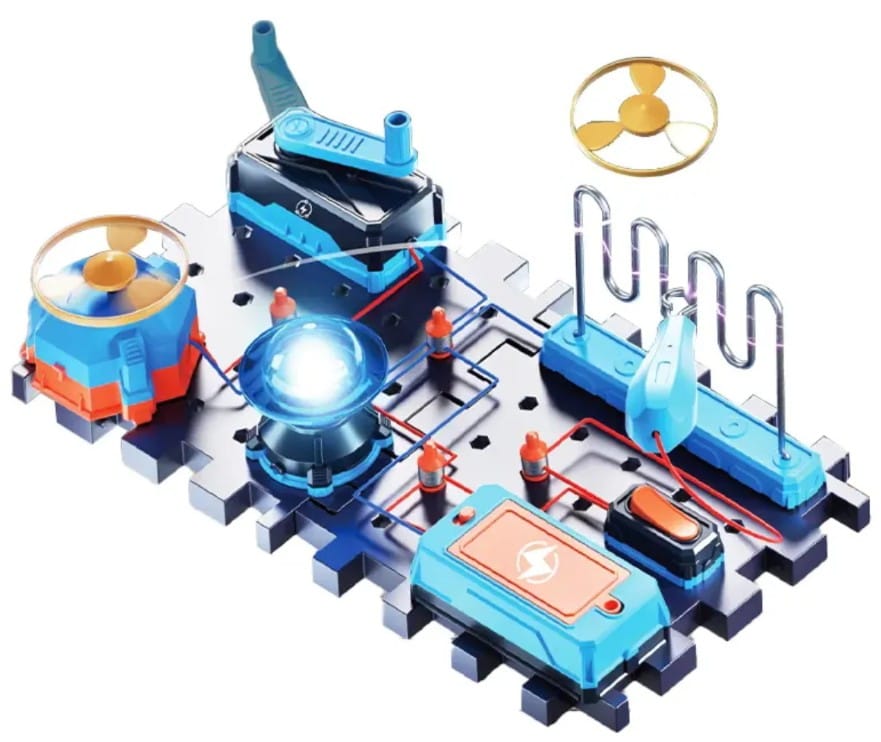 Zestaw doświadczalny Do Eksperymentów Naukowych Zabawka Naukowa Eksperyment Obwód Elektroniczny