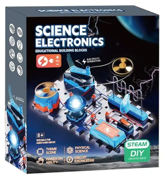 Zestaw doświadczalny Do Eksperymentów Naukowych Zabawka Naukowa Eksperyment Obwód Elektroniczny