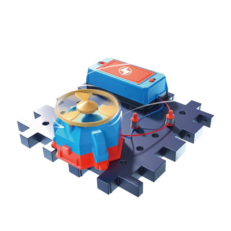 Zestaw Do Eksperymentów Naukowych Wiatrak Wiatraczek Śmigło Zabawka Naukowa Eksperyment Obwód Elektroniczny