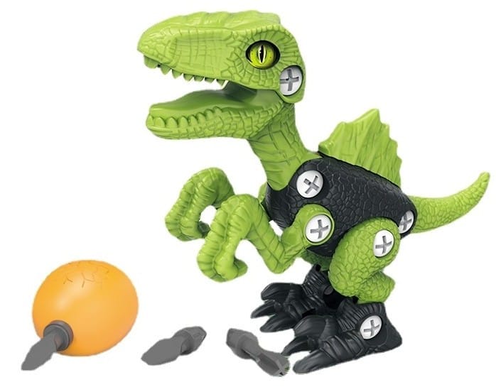 Klocki Konstrukcyjne DINOZAUR Do Skręcania I Rozkręcania Zestaw Klocków 36 El.