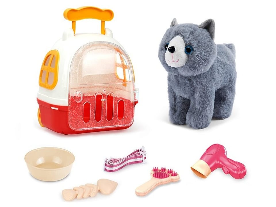 Zestaw Do Pielęgnacji Kota 7el Kot Transporter Plecak Akcesoria Opieka Nad Kotkiem