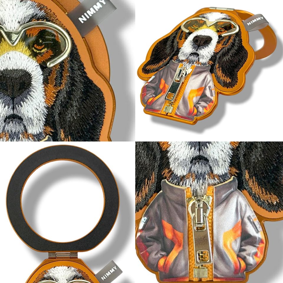 Magnetyczna zawieszka Nimmy Cool&Cute    2.0 Dog pomarańczowy