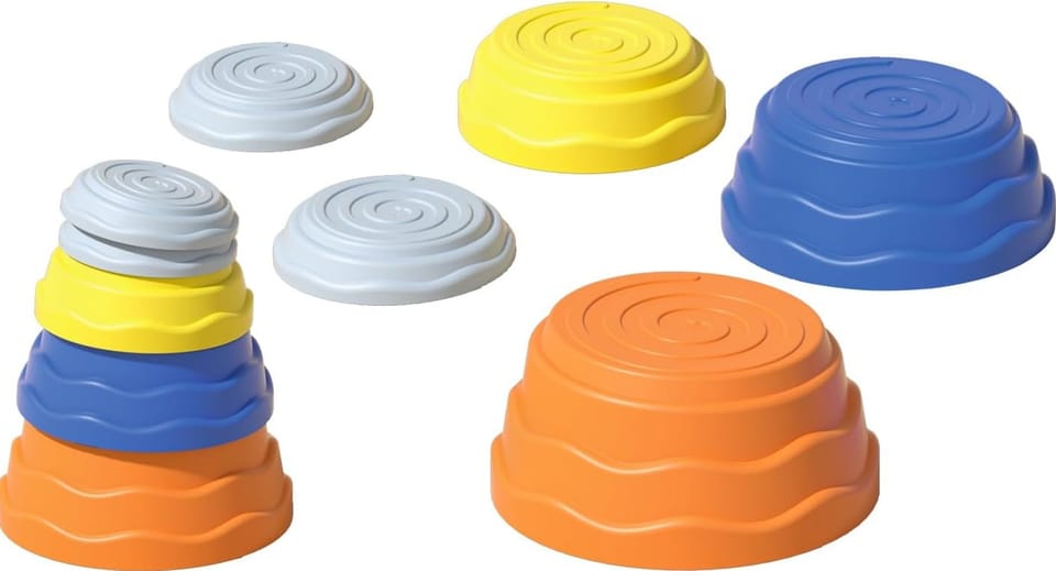 Ścieżka Sensoryczna Dla Dzieci KAMIENIE BALANSUJĄCE 5 Szt Równowaga Trening Równowagi