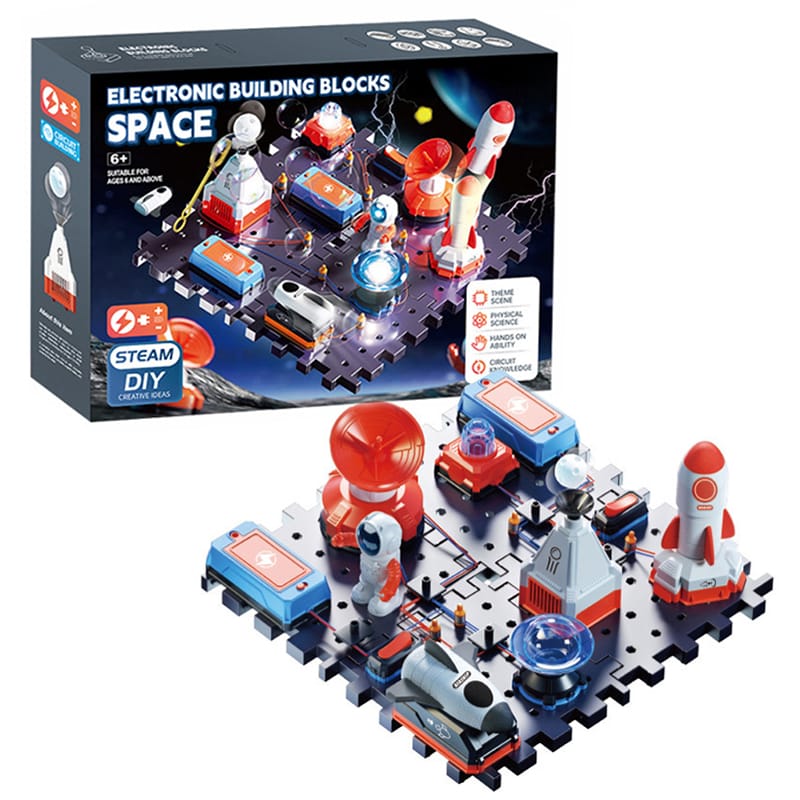 Zestaw doświadczalny Do Eksperymentów Naukowych Rakieta Kosmiczna Prom Zabawka Naukowa Eksperyment Obwód Elektroniczny