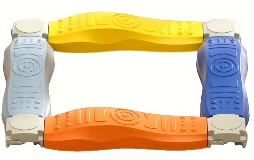 Ścieżka Sensoryczna Dla Dzieci KAMIENIE BALANSUJĄCE Do Ćwiczenia Równowagi 4 Szt Trening Równowagi