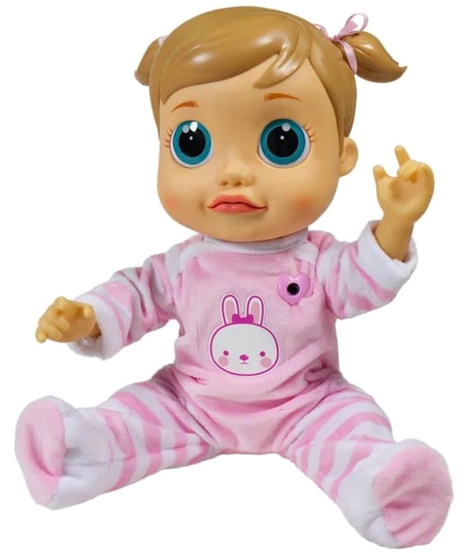 Mówiąca lalka Emma z czujnikiem ruchu. 38 cm