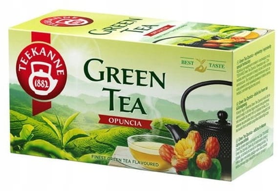 Herbata TEEKANNE zielona (20 torebek x 1,75g) Opuncja