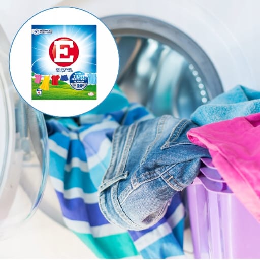 Proszek do prania "E" 220g do kolorowych i ciemnych tkanin