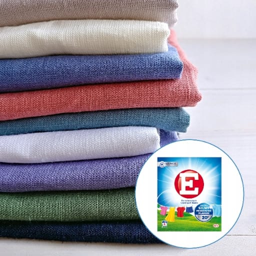 Proszek do prania "E" 220g do kolorowych i ciemnych tkanin
