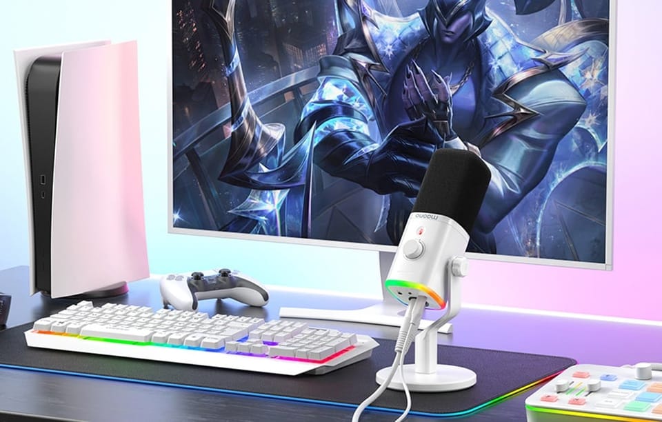 Mikrofon Maono PD100X  (biały)