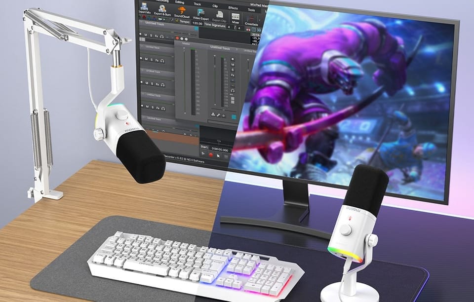 Mikrofon Maono PD100X  (biały)