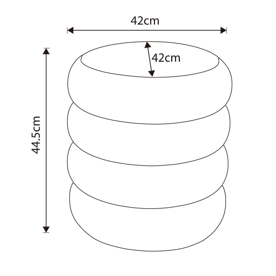 PUFA SNUGGO PRZYGASZONY RÓŻ