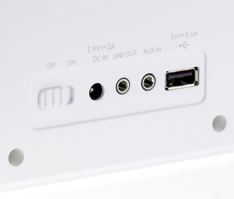 Radio internetowe Art 3.2" LCD (Wifi1002, biały)