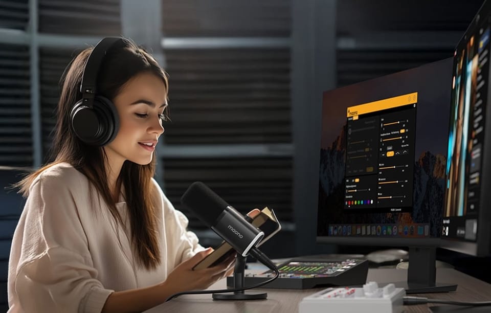 Mikrofon Maono PD100X (czarny)