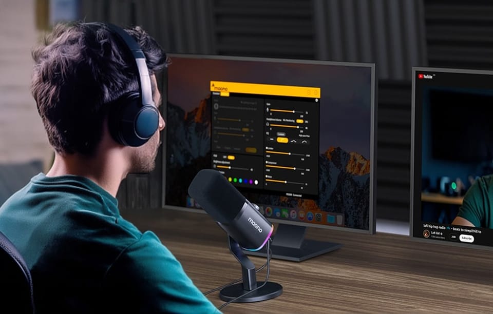 Mikrofon Maono PD100X (czarny)