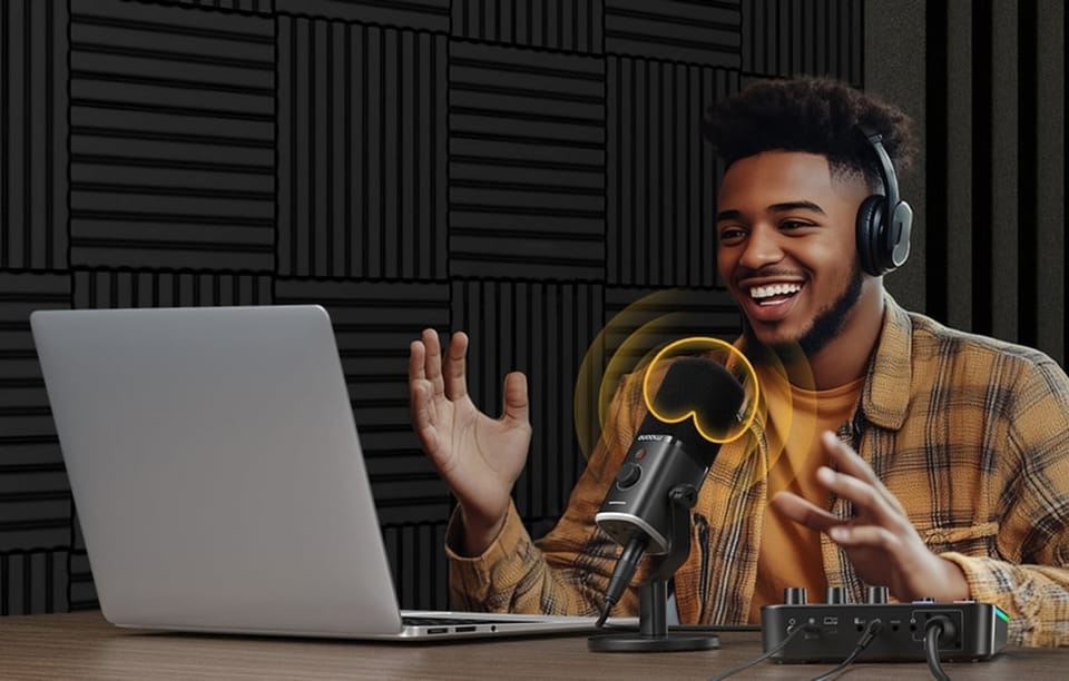 Mikrofon Maono PD100X (czarny)