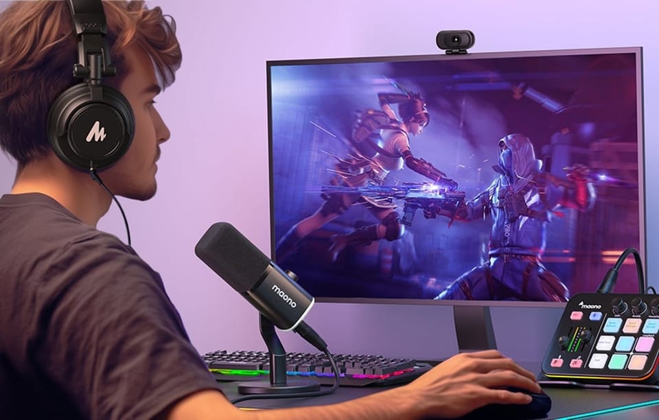 Mikrofon Maono PD100X (czarny)