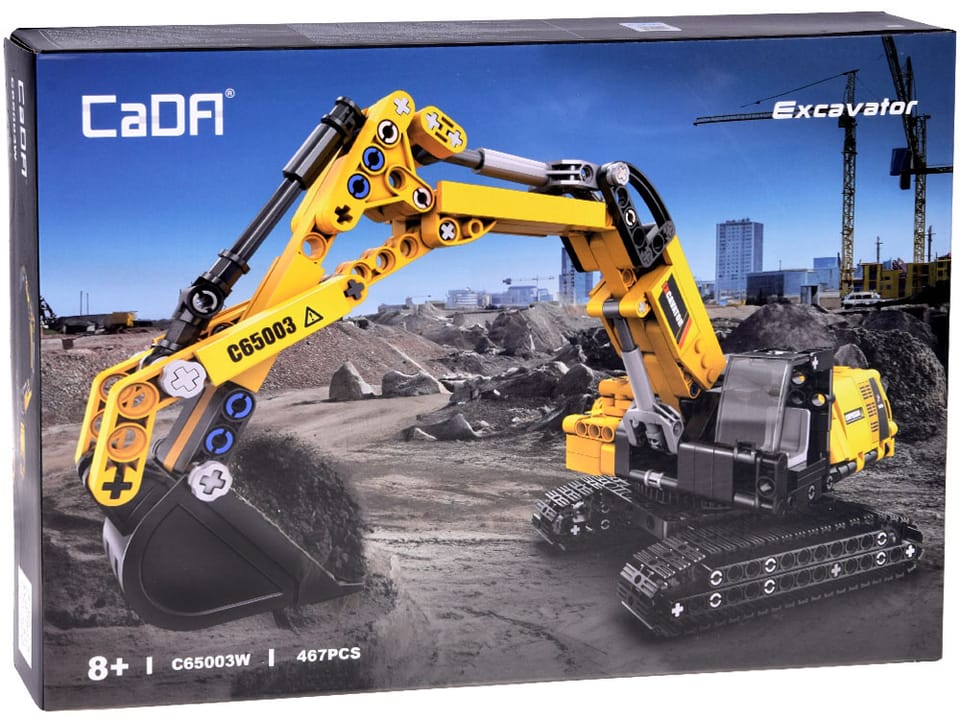 CaDA Klocki techniczne konstrukcyjne KOPARKA ruchome element 467el ZA4630 pol_pl_CaDA-Klocki-techniczne-konstrukcyjne-KOPARKA-ruchome-element-467el-ZA4630-19871_9