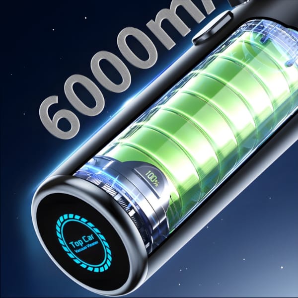 Dmuchawa wielofunkcyjna MajesticLine 6   końcówek 16000Pa 6000mAh USB-C niebieski