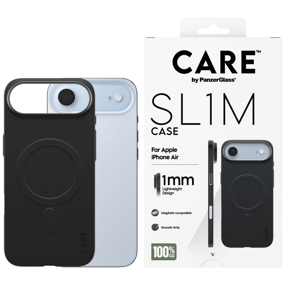Etui CARE by PanzerGlass SL1M MagSafe do iPhone Air czarny