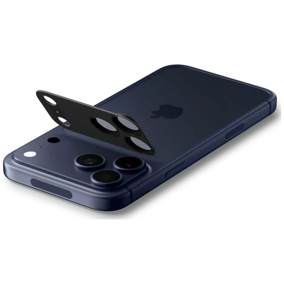 Ochrona na obiektyw aparatu Spigen       Glas.Tr Camera EZ FIT Optik Pro XL do Apple iPhone 17 Pro Max czarny