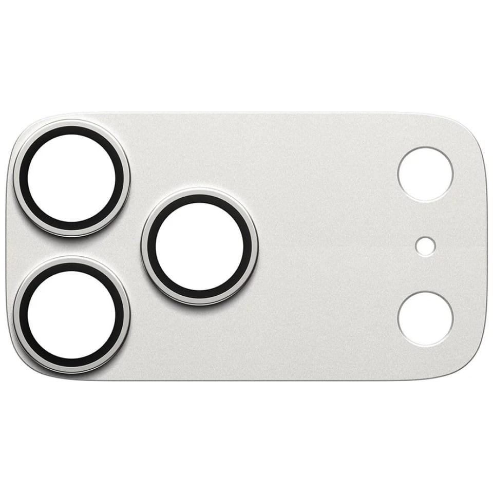 Szkło hartowane na obiektyw PanzerGlass  Fender Camera Protector do iPhone 17 Pro Max srebrny