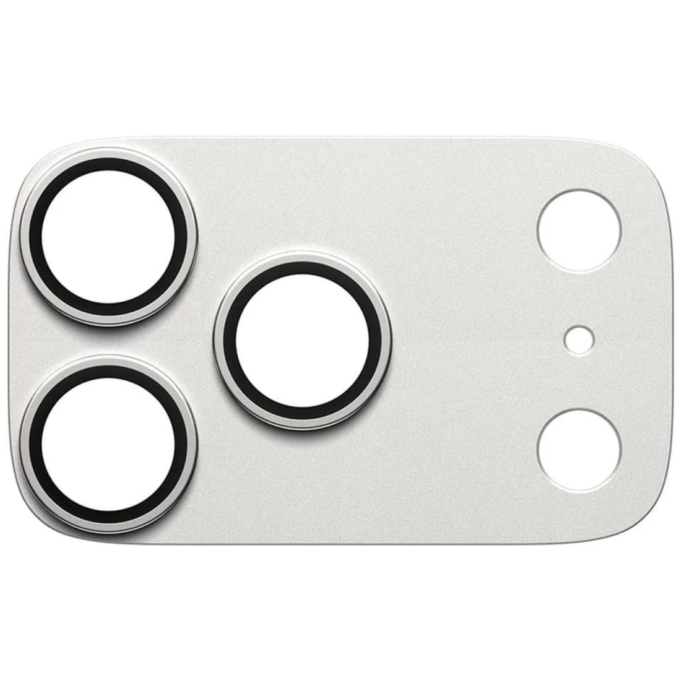 Szkło hartowane na obiektyw PanzerGlass  Fender Camera Protector do iPhone 17 Pro srebrny