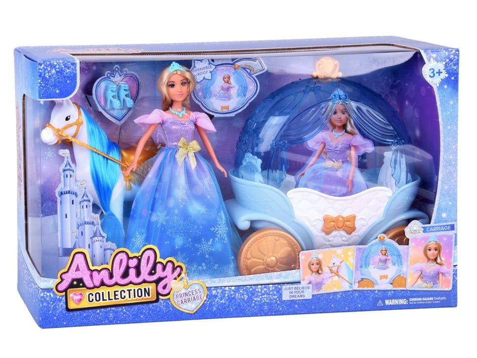 Bajkowa lalka księżniczka w balowej sukni + królewska karoca koń ZA5705 pol_pl_Bajkowa-lalka-ksiezniczka-w-balowej-sukni-krolewska-karoca-kon-ZA5705-22376_4