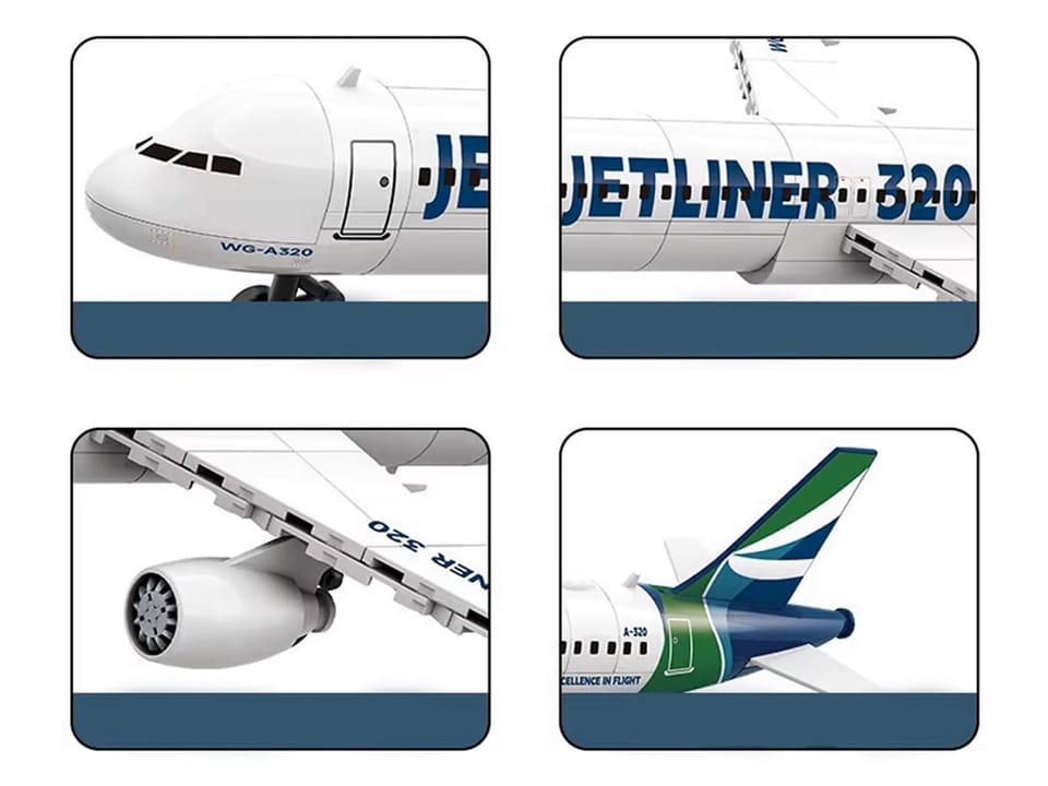 Klocki konstrukcyjne Samolot Jetliner 320 model pasażerski 133 ele ZA5678 pol_pl_Klocki-konstrukcyjne-Samolot-Jetliner-320-model-pasazerski-133-ele-ZA5678-22346_5