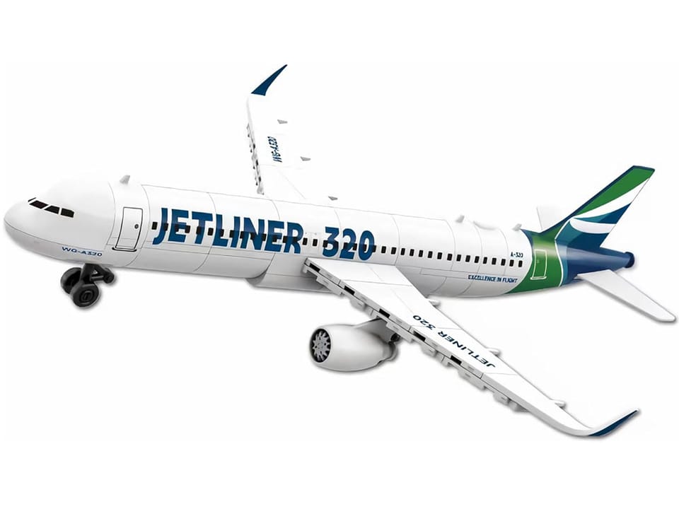 Klocki konstrukcyjne Samolot Jetliner 320 model pasażerski 133 ele ZA5678 pol_pl_Klocki-konstrukcyjne-Samolot-Jetliner-320-model-pasazerski-133-ele-ZA5678-22346_1