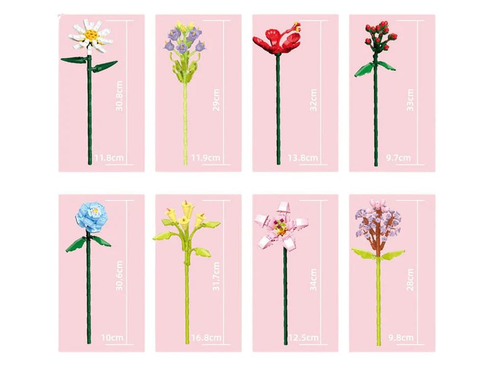 Klocki techniczne Bukiet 8 kwiatów polnych w wazonie 699-ele ZA5891 pol_pl_Klocki-techniczne-Bukiet-8-kwiatow-polnych-w-wazonie-699-ele-ZA5891-22614_7