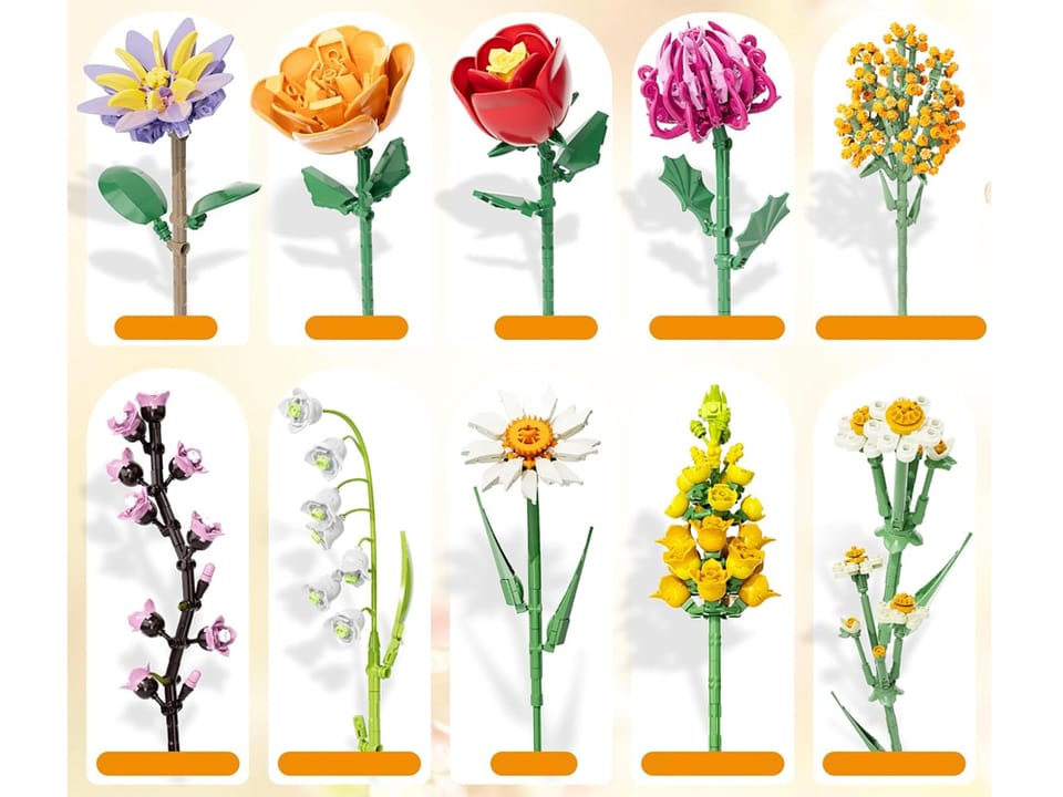 Klocki techniczne kwiaty BUKIET KWIATÓW ceramiczny wazon 1070 ele ZA5865 pol_pl_Klocki-techniczne-kwiaty-BUKIET-KWIATOW-ceramiczny-wazon-1070-ele-ZA5865-22574_5