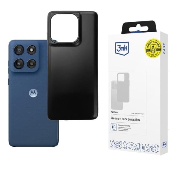 Etui 3MK Matt Case do Motorola Edge 60   NEO 5G czarny