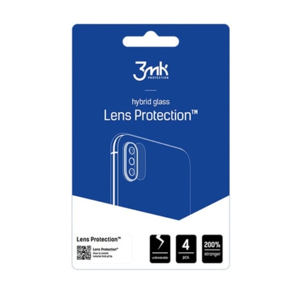 Ochrona na obiektyw aparatu 3MK Lens     Protection do Samsung Galaxy F17 5G 4szt