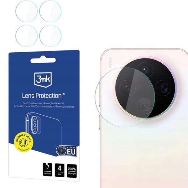Ochrona na obiektyw aparatu 3MK Lens     Protection do Vivo X300 Pro 4szt