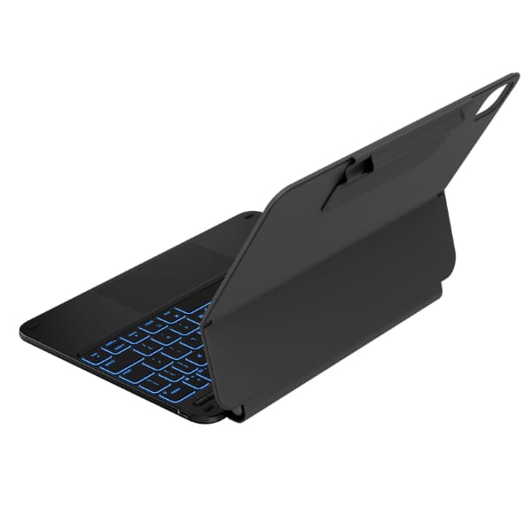 Etui Typecase Edge z klawiaturą do iPad  Air 11" 2024/2025 czarny