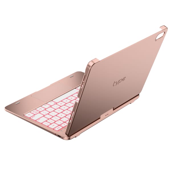 Etui Typecase Flexbook Touch             z klawiaturą do iPad 11" (A16) 2025 / iPad 10.9" 2022 różany