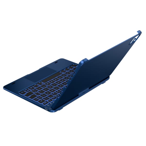 Etui Typecase Flexbook Touch             z klawiaturą do iPad Air 11" 2024/2025 błękitny pacyfik