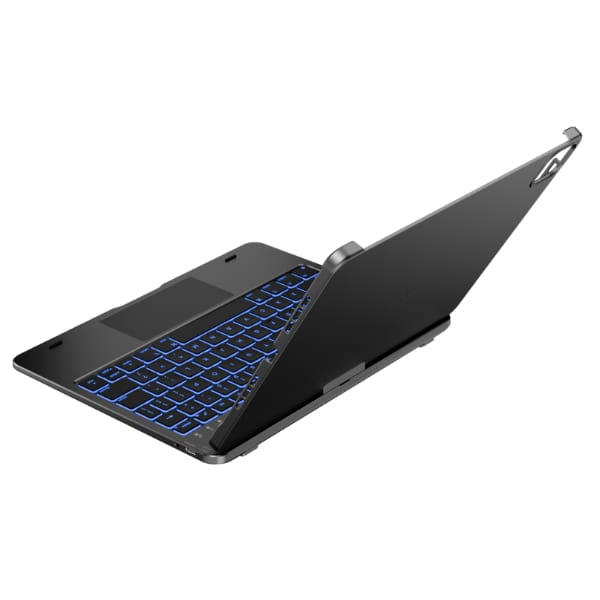 Etui Typecase Flexbook Touch             z klawiaturą do iPad Air 11" 2024/2025 szary