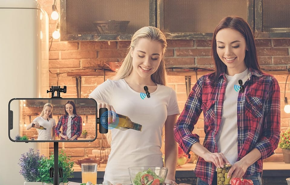 Mikrofon bezprzewodowy PULUZ PU3150B Lightning