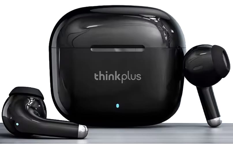 Bezprzewodowe słuchawki Lenowo LP40 PRO z mikrofonem, Bluetooth 5.1