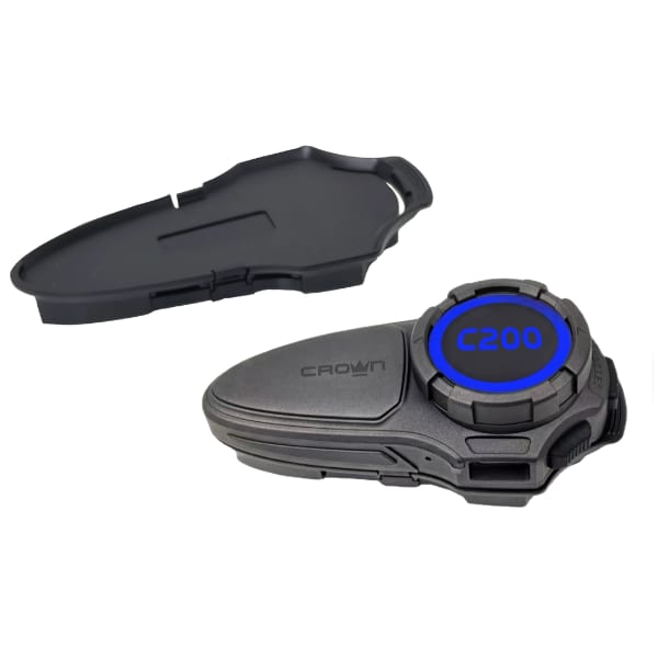 Interkom motocyklowy Crown C200 Mesh     Bluetooth czarny