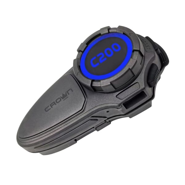 Interkom motocyklowy Crown C200 Mesh     Bluetooth czarny