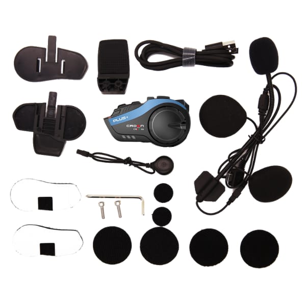 Interkom motocyklowy Crown CMMK-06       Bluetooth 5.0 czarny